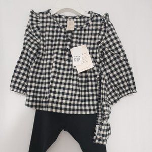 NWT GAP Baby- Matching set with Headband. Online Exclisive!